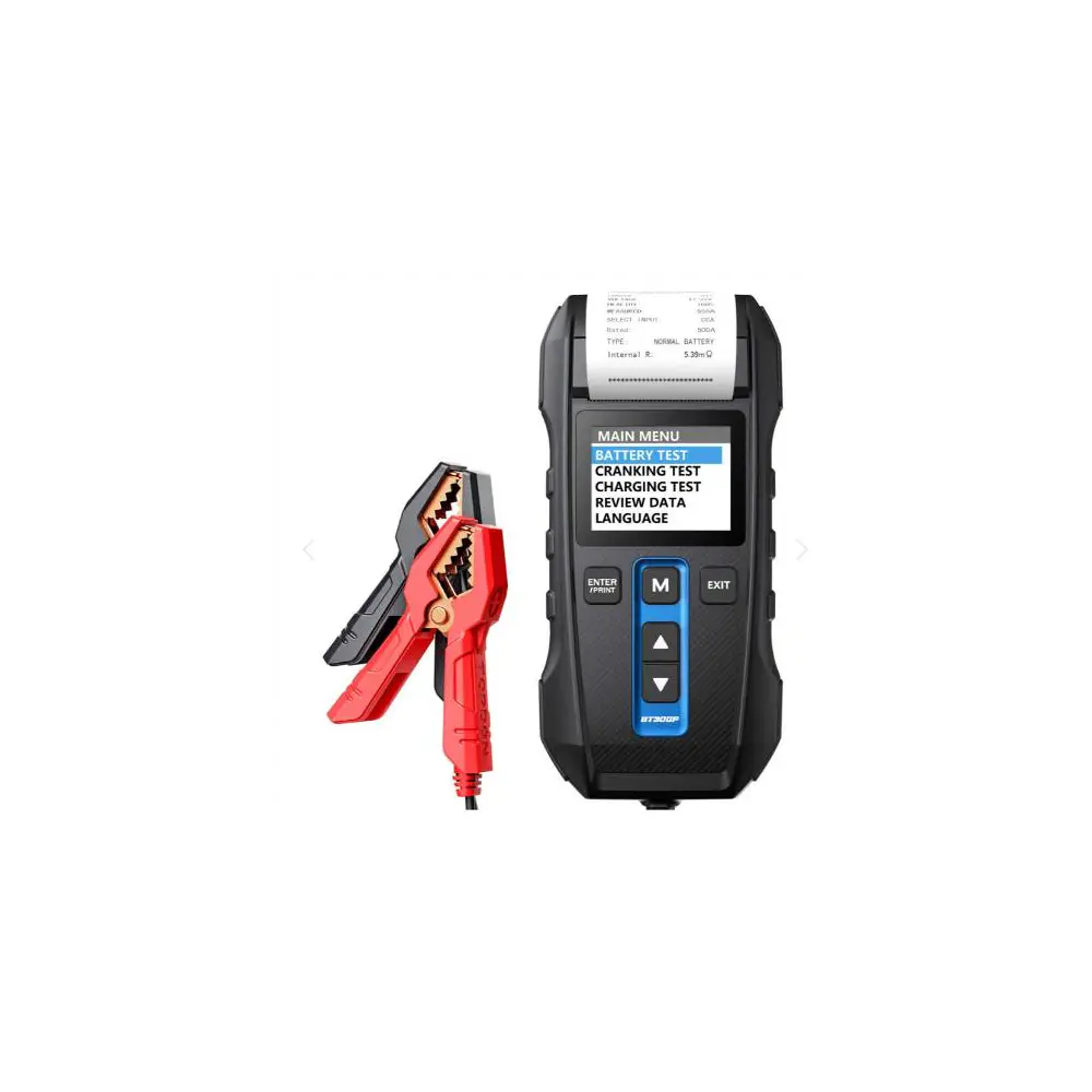 Battery Charger/Analyzer With Printer - TDNBT300P